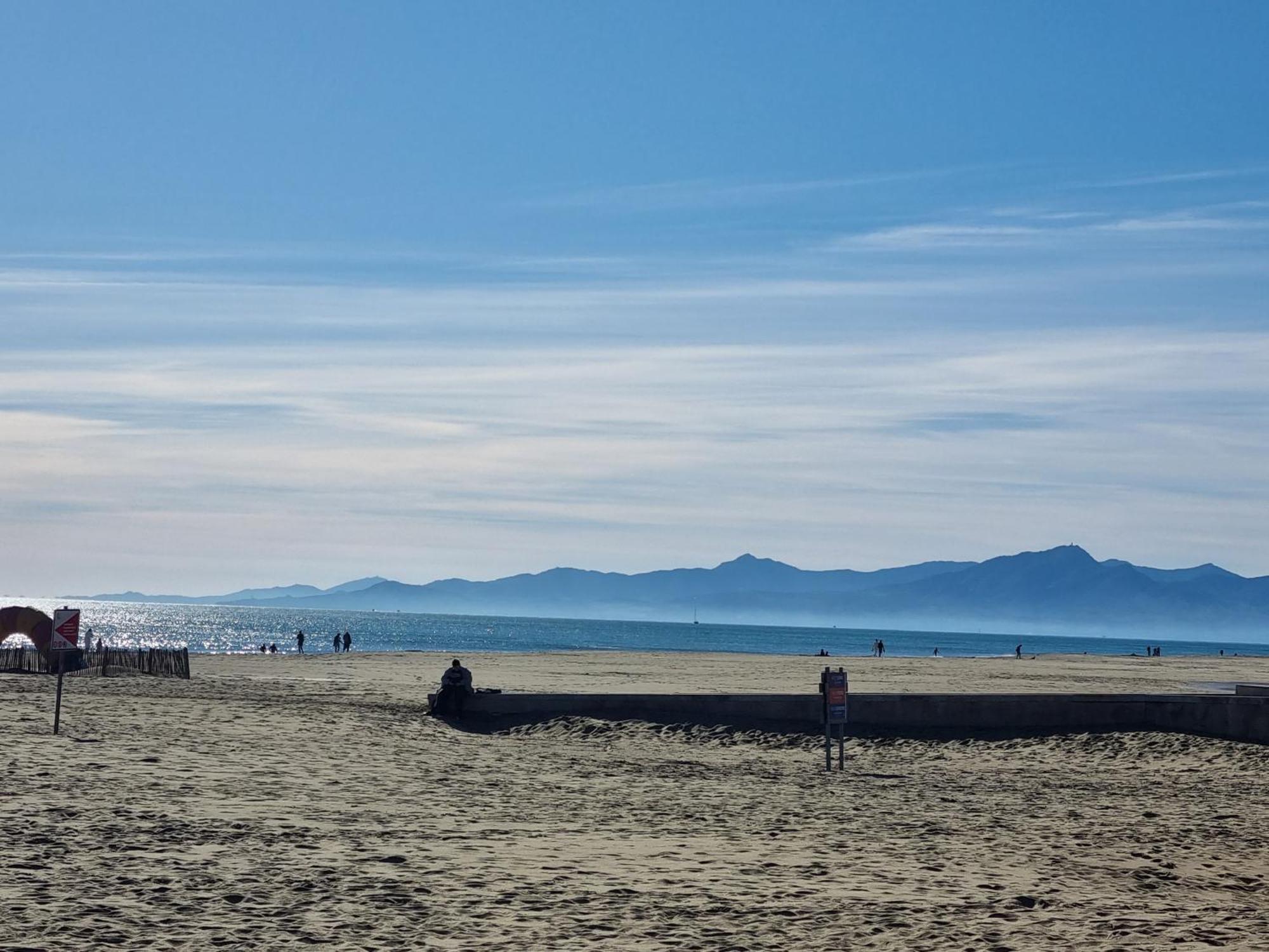 Studio Cosy Climatise Vue Mer Canet Plage 3Etoiles מראה חיצוני תמונה