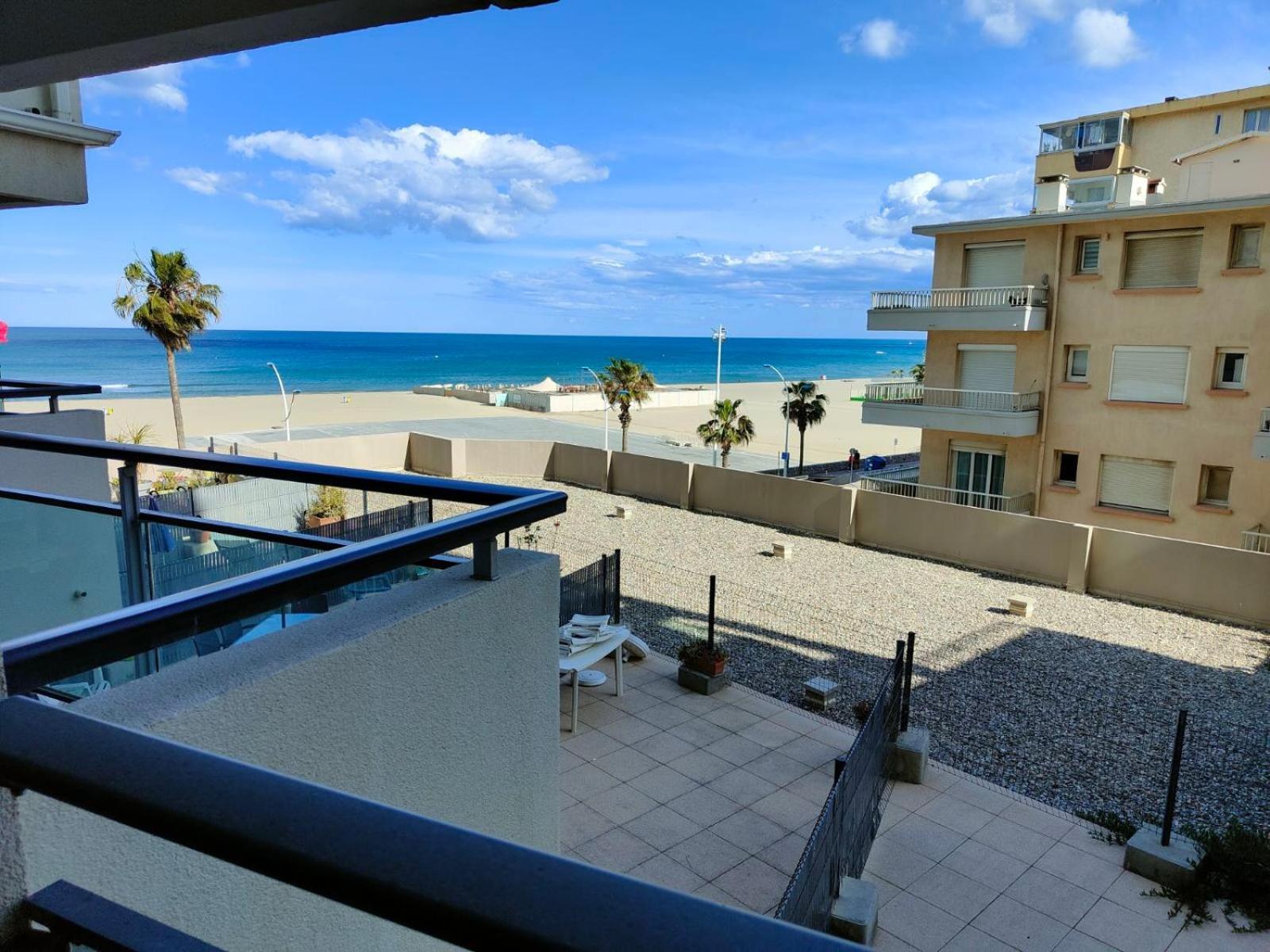 Studio Cosy Climatise Vue Mer Canet Plage 3Etoiles מראה חיצוני תמונה