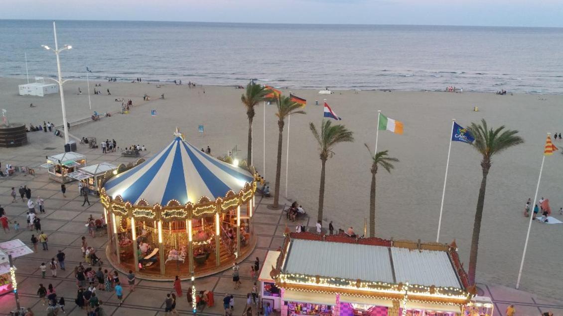 Studio Cosy Climatise Vue Mer Canet Plage 3Etoiles מראה חיצוני תמונה